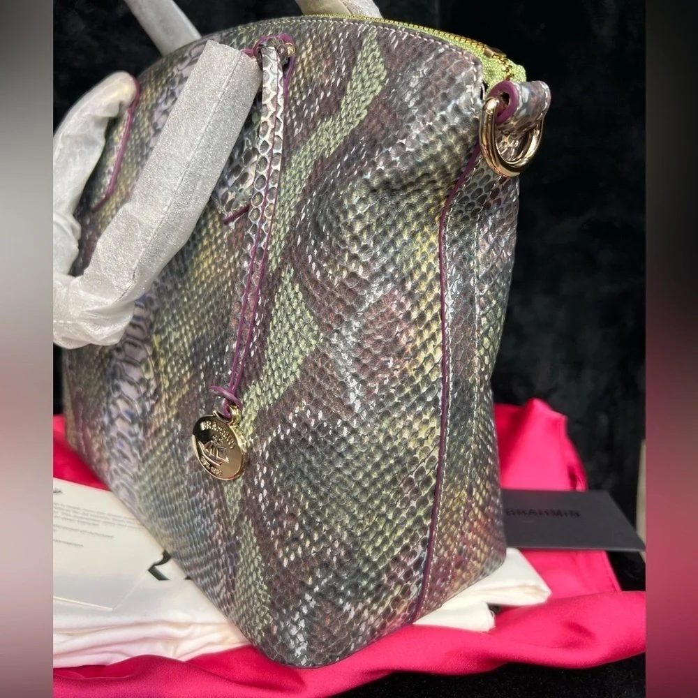 💜BRAHMIN “Moonstone Seville” DUXBURY Satchel💜NWT